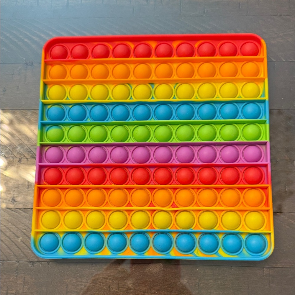 Rainbow Pop It Fidget Toy